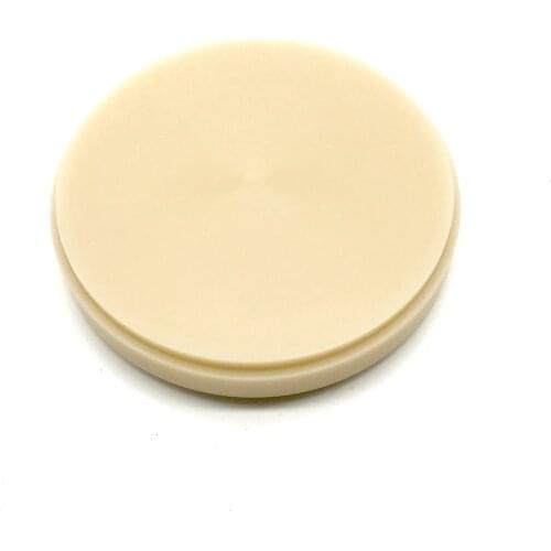 2pieces A1 color PMMA Disc 98mm dental lab material disk cad cam blank monolayer pmma block