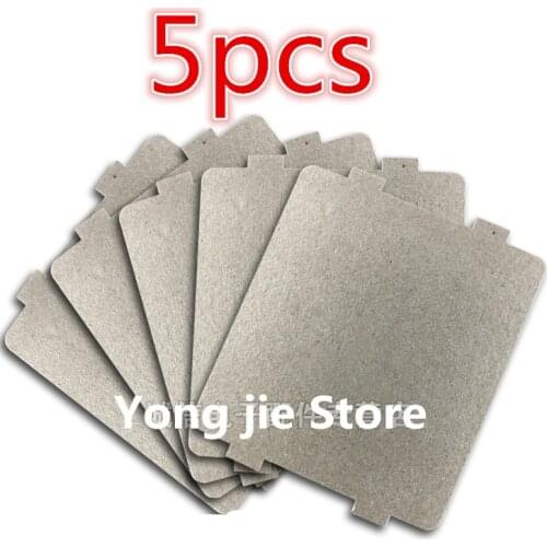 5pcs 9.9*10.8cm Spare parts for microwave ovens mica microwave mica sheets for Midea magnetron cap microwave oven plates