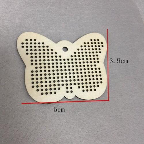 50 pcs Wooden butterfly shaped earring fashion women hoop wood earring 5*3.9cm