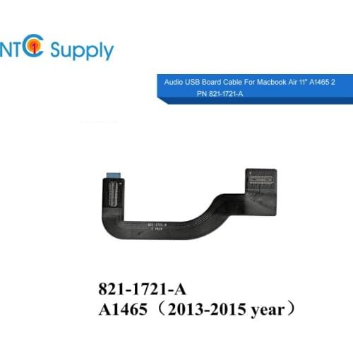 10pcs/lot New Power Audio Board Cable 821-1721-A for MacBook Air 11 A1465 821-1721-A Cable 2013-2015 Year EMC 2631 EMC 2924