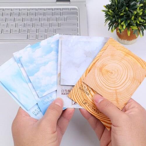 Natural Original Memo Pad N Posts Sticky Notes Kawaii Stationery Planner Stickers Creative Cartoon Memo Pad Office Supplies