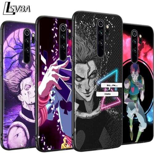 Anime Hunter X Hunter Hisoka Anti-Fall Phone Case For Xiaomi Redmi Note 9 9S Max 8T 8 7 6 5 Pro 5A 4X 4 Soft Black Cover