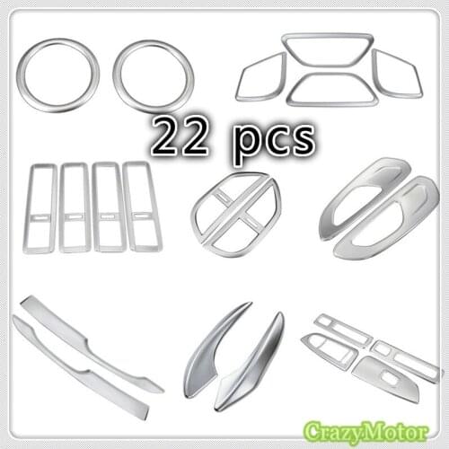 For Mercedes-Benz Vito W447 2014-2018 22pcs/set Matte Interior Decorative Cover Trim accessories