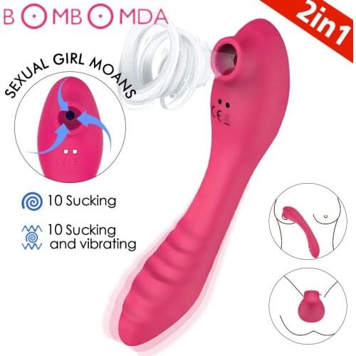 Double Motor Sucking Vibrator Clit Sucker Clitoris Stimulator Nipple Vibrator For Women G Spot Stimulator Nipple Sex Toys