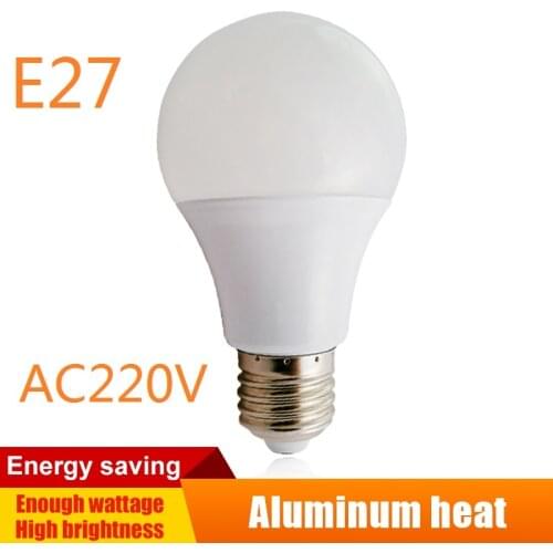 E27 LED bulb AC 220V 230V 240V 21W 18W 15W 12W 9W 6W 3W Lampada LED Spotlight Table lamp Lamps light