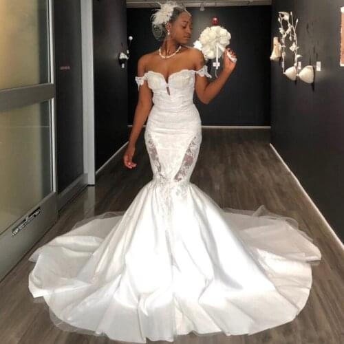 Ike Chimbandi Satin Wedding Dresses