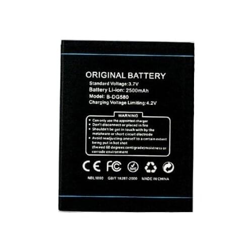 MLLSE 2500mAh B-DG580 battery for Doogee Kissme B-DG580 DG580 Mobile phone battery