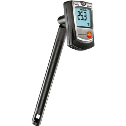 Brandnew testo Order-Nr. 0560 6053 compact thermohygrometer testo 605-H1 for humidity/air temperature/dew point measuring