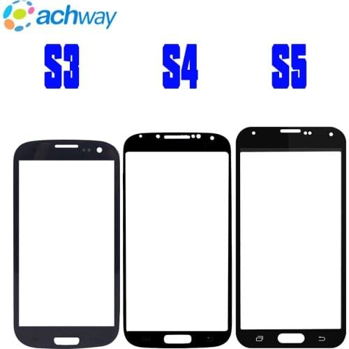Front Panel For Samsung Galaxy S3 S4 S5 Mini G800 i9505 G900 Touch Screen Sensor LCD Display Glass Cover Replace For SAMSUNG S5