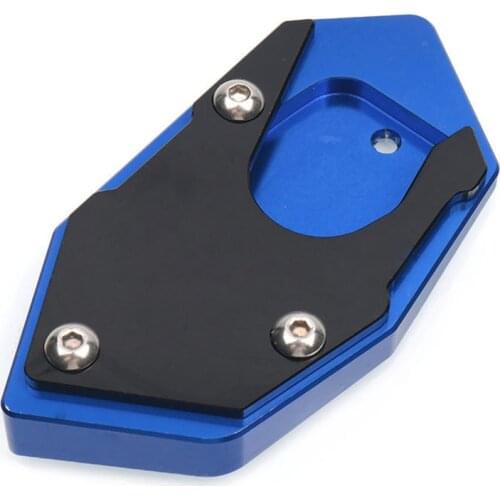 Motorcycle Kickstand Pad Support Kickstand Foot Pad Anti-skid Side Stand Plate Pad for CB250R, Black, Blue, Gold, Red, Gray