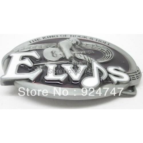 Elvis The King Of Rock & Roll Belt Buckle