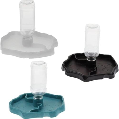 Reptile Water Bottle Hamster Water Bowl Automatic Reptile Water Dispenser