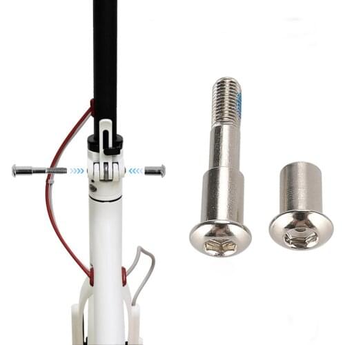 Lock Screws Folding Pothook Hinge Bolt Repair Hardened Steel Lock Fixed Bolt Screw For Xiaomi M365 Pro Electric Scooter Parts