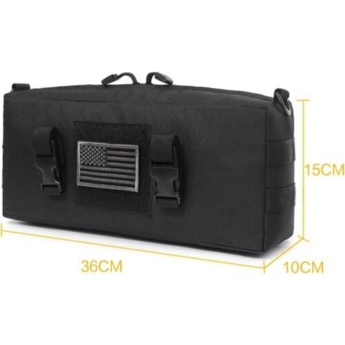 Tactical Molle Shoulder Backpacks Outdoor Storage Shoulder Bag Hiking Travel Sports Accessories Military Pouch Sling Bag