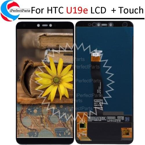 6.0" For HTC U19 LCD Display+Touch Digitizer Screen Assembly For HTC U19e Display Replacement Repair Parts+Tools