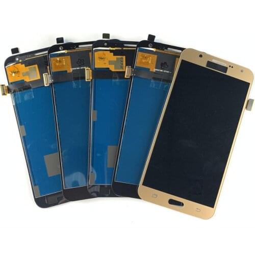 5PCS LCD Screen For Samsung Galaxy J7 2015 J700 J700F J700M J700H Touch Screen Digitizer LCD Display Adjust For Samsung J700 J7