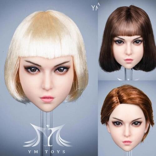 1/6 Scale Figure Accessories Mary Head Sculpt Carving For 12 Inches Action Figure Body Dolls DIY Collection YMT037