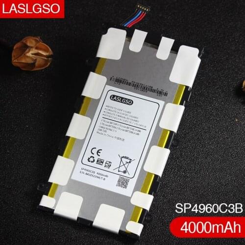 100% Good Quality Replacement For samsung Galaxy Tab 2 7.0 P3100 P6200 P3110 Tab 7.0 Plus SP4960C3B (14.8Wh) 4000mAh New battery
