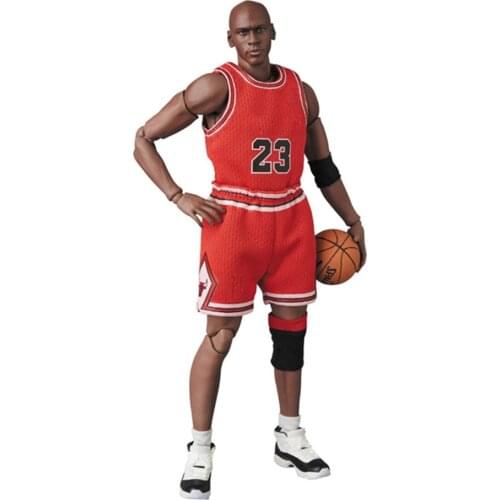 16.5CM Large 1/12 Basketball Star 23 Model Figure Action Doll Toys Car Ornaments Souvenir Student Adult Kids Decor DIY Gift