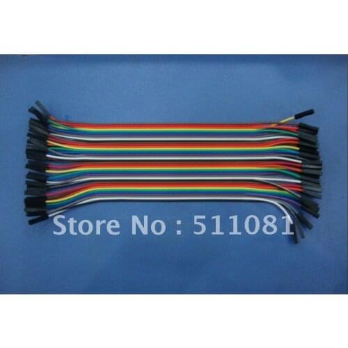 2pcs 40pin 30cm Dupont wire cable Line 1p-1p pin connector 2.54mm,electronic components