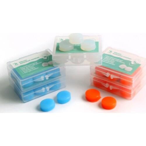 30pcs Sleeping Ear Plugs Protective Ear Plugs Silicone Soft Waterproof Anti-noise Earbud Protector Swimming Water Sport Earplugs