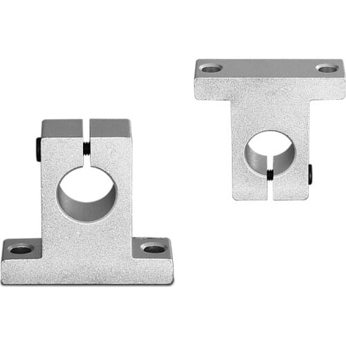 6pcs/lot Freeshipping SK20 SK25 SK30 SK35 rail shaft support XYZ Table CNC Router SH8A 3D printer Part linear bearing