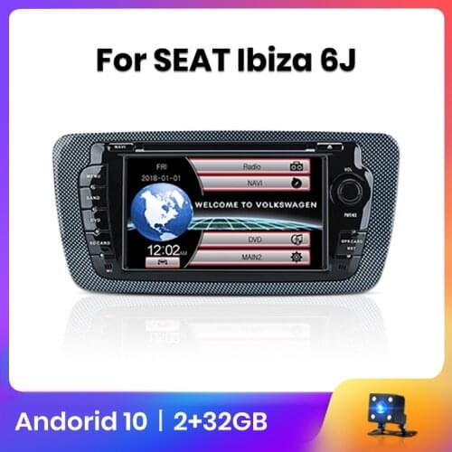 AWESAFE 2 Din 2Din Android Car Radio Multimedia Video Player GPS Navigation for Seat Ibiza MK4 6J 2008 2009 2010 2011- 2013 DVD