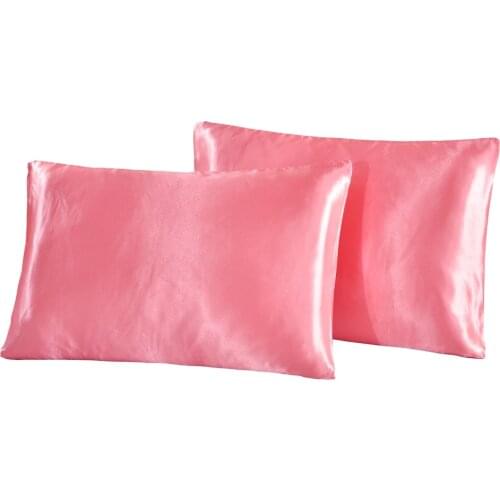 29 KISS QUEEN pillow case satin silk pillowcase bed pillow cover black/white/golden/silver/pink/blue/purple sham cover