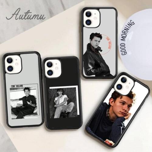 Tom Holland Phone Case for iPhone 11 12 Pro Max mini X XR XS SE 2020 5 6S 7 8 Plus Samsung Galaxy S8 S9 S10 Cover shell
