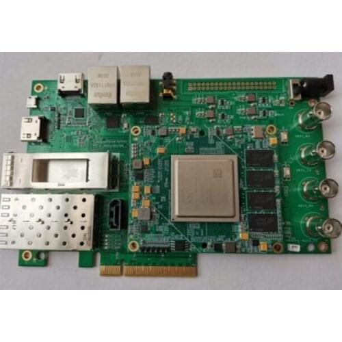 For XILINX Ultrasca FPGA development board 12G SDI pcie SFP hdmi4K video board