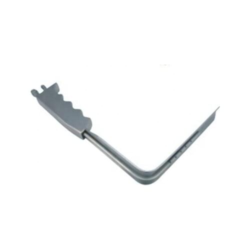 Gynecology instruments Medical reusable backwall Uterus tractor with fiber optic 35