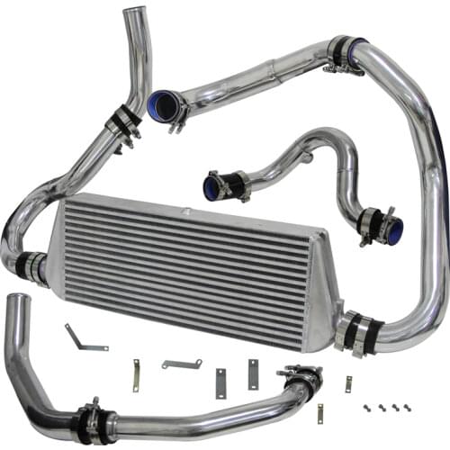 Upgrade High Performance Intercooler Kit Fits For Subaru WRX Impreza GDA GDB 00-05 Blue / Red / Black