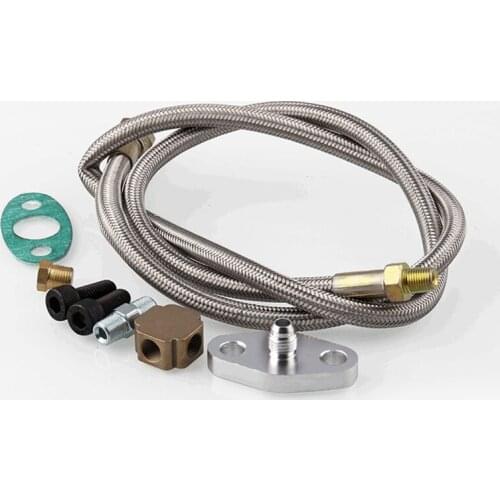 Fitting Kit Turbo Oil Inlet Need Line For T3 Turbocharger