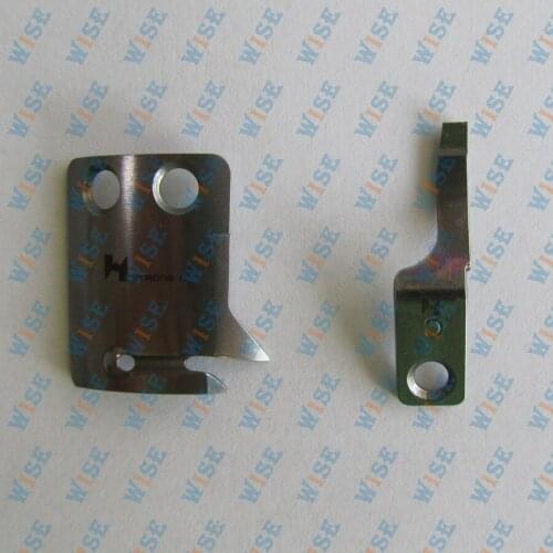 KNIFE SET FOR UNDERTRIMMER SEWING MACHINES MITSUBISHI # MG 52A0 834 MG 52A0 838