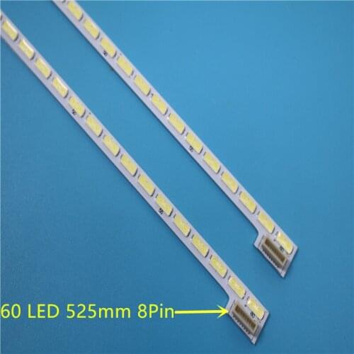New 50 PCS/lot 60LEDs 525mm LED backlight strip bar for TV LG Innotek 42Inch 7030PKG 60ea Rev0.2 type
