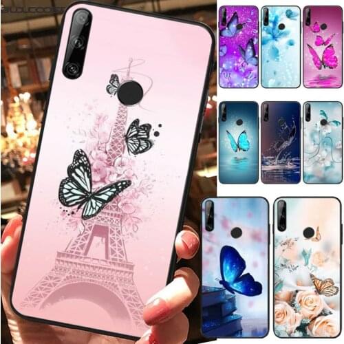 Hrmes New fashion butterfly Phone Case for Huawei Y5 II Y6 II Y5 Y6 Y7Prime Y9 2018 2019