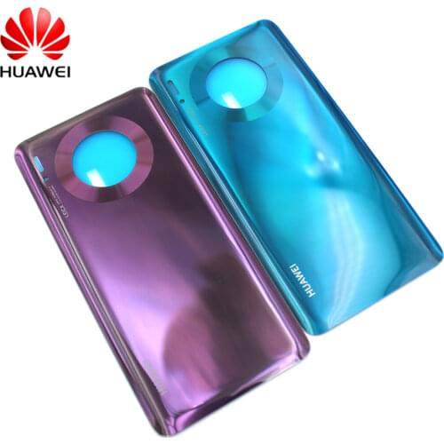 Official Original Battery Housing Cover For Huawei Mate 30/30 Pro Real Door 3D Glass Back Replace Part Phone Panel Case +Sticker