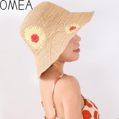 Женские соломенные шляпы OMEA China At AliExpress