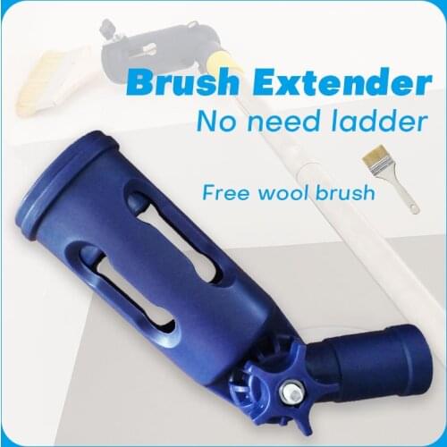 Paint Brush Extender Paint Roller Extension Pole Clamping tool Telescopic Rod Paint Handle Tools for Painting the ceiling