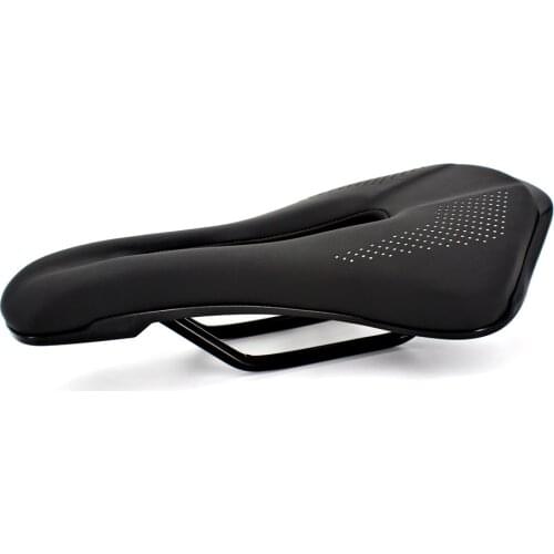 Bicycle Seat Saddle MTB Road Bike Saddles Mountain Bike Racing Saddle PU Breathable Soft Seat Cushion Shock Absorbing Hollow