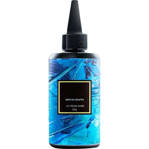 UV Resin Hard Plastic Glue Acrylic Ultraviolet Craft Jewelry Making Mold Transparent 200g For DIY Handmade Craft