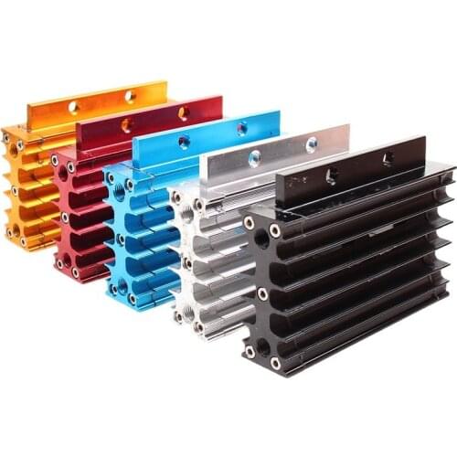 Universal Oil Cooler cnc Radiator Cooling For 110CC-150CC ATV Pit Dirt Bike motorcross Motorcycle free shipping