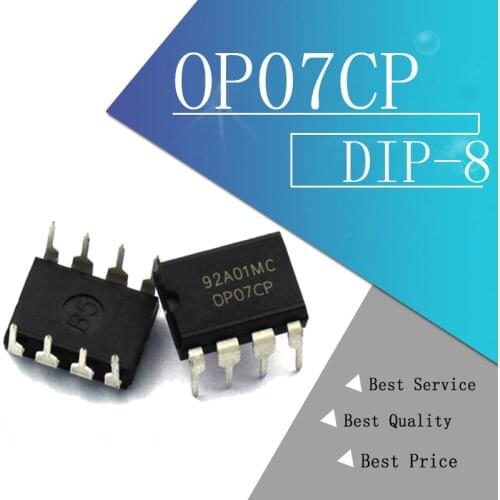 10pcs/lot OP07 OP07CP OP07C DIP8