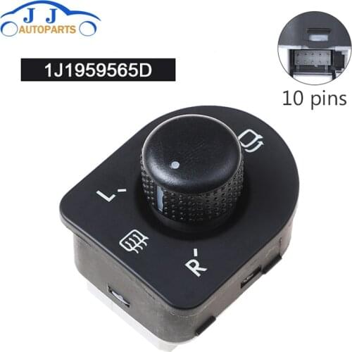 1J1959565D Left Side Master Adjust Knob Side Mirror Switch For Volkswagen V-W Passat B5 Golf 4 Bora NEW
