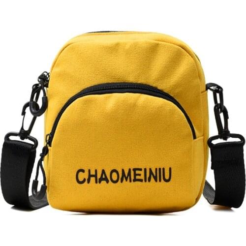 2021 Canvas Womens Small Handbag Casual Designer Female Shoulder Bag Girls Messenger Bags Coin wallet women crossbody bags