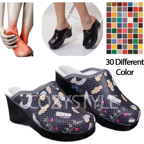 2021 Orthopedic Sabo Women Nurse Doctor Dentist Chef Workers Casual Slippers Eva Laboratory Quality Soft Comfort Hot Cozy Clogs