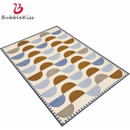 Bubble Kiss Abstract Art Carpet For Living Room Nordic Geometric Pattern Area Rugs Light Luxury Home Decor Bedroom Floor Rugs