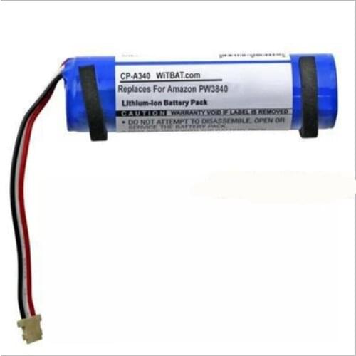 TTVXO Battery for Amazon PW3840 Bluetooth Loudspeaker Battery 58-000138