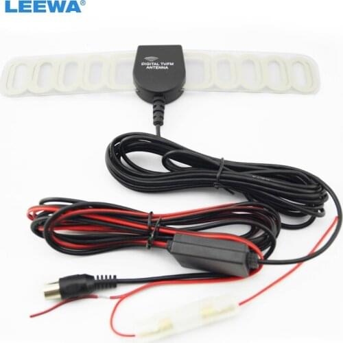 LEEWA Car IEC Active aerial with built-in amplifier for digital TV #CA954
