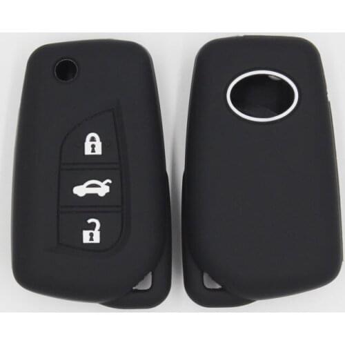 3PC For Lexus NX 3 Buttons Car Key Cover Case for Lexus NX200 LX RX 300 NX LX570 Silicone Key Holder Keychain Shell